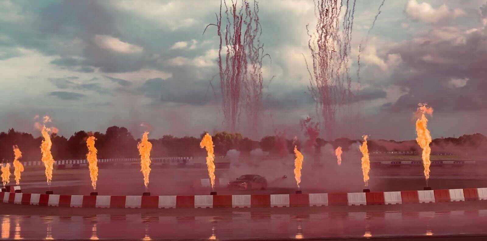 Drift event special effects